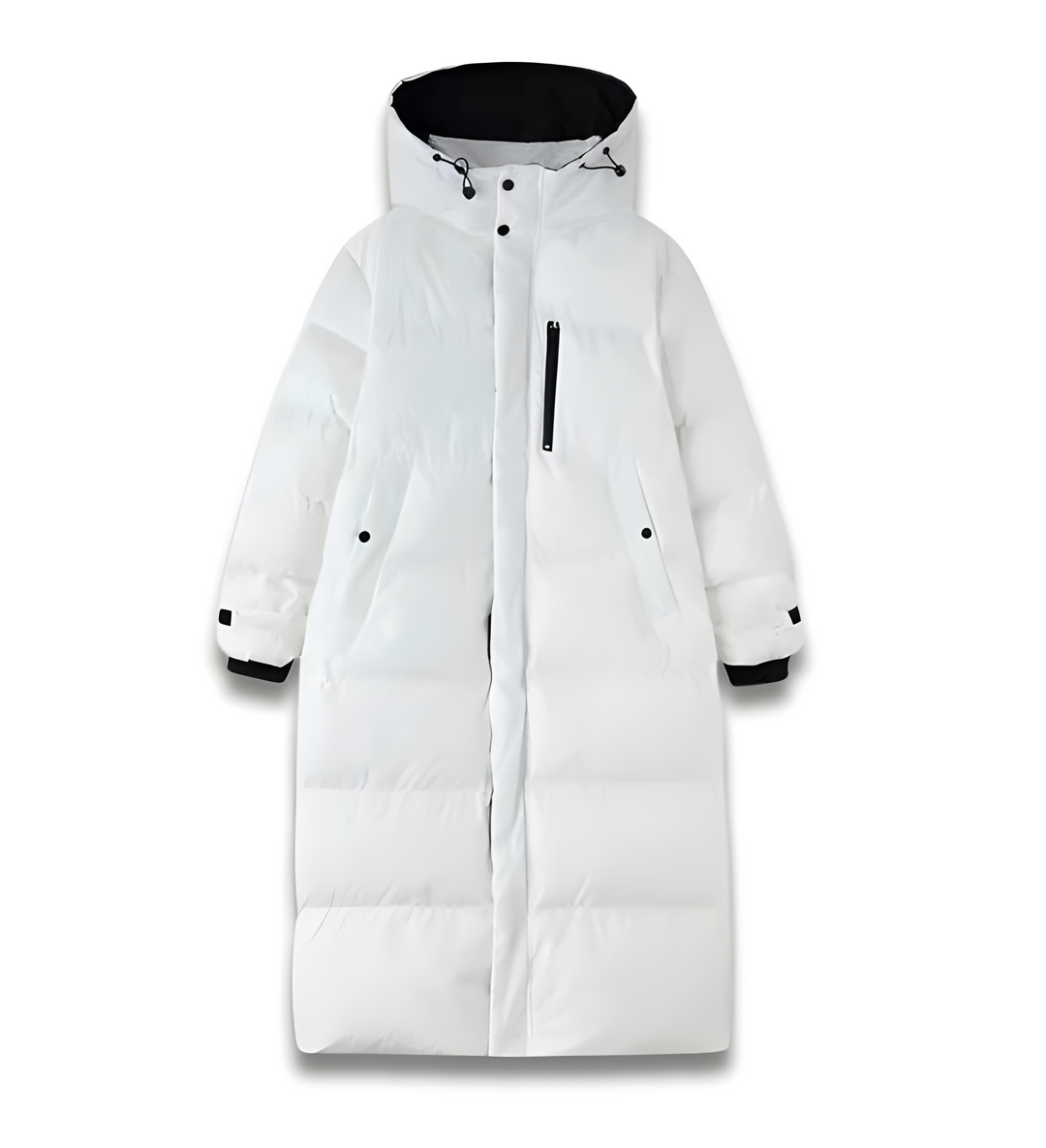 Cappotto Donna Trapuntato Invernale con Cappuccio Regular Fit