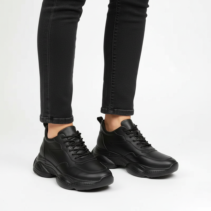 Scarpa Uomo con Rialzo Interno Comfort Quotidiano