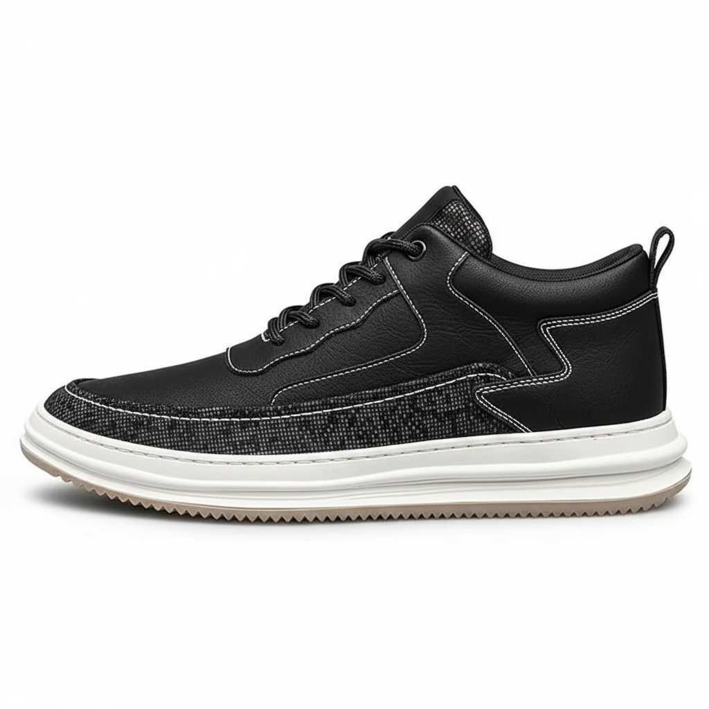 Sneaker Uomo con Rialzo Interno Comfort Stile Italiano - Vesarelli