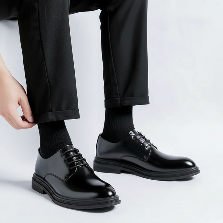 Scarpa Uomo con Rialzo Invisibile Linea Formale