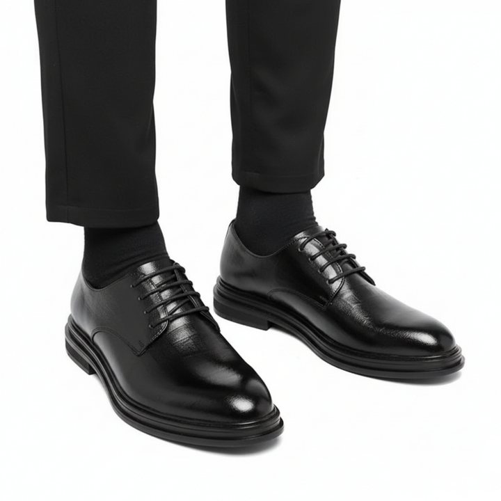Scarpa Uomo con Rialzo Stile Classico Elegante