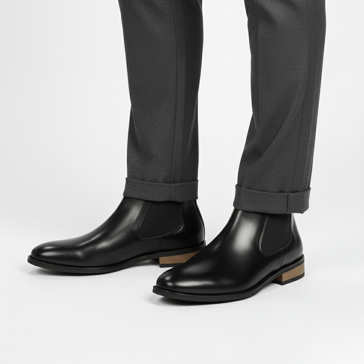 Scarpa Uomo con Rialzo Interno Elegante e Discreta