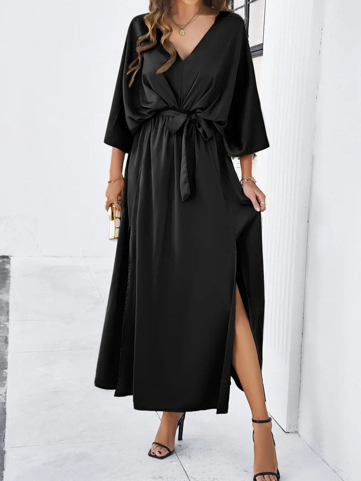 Abito Lungo Donna in Seta Elegante da Sera