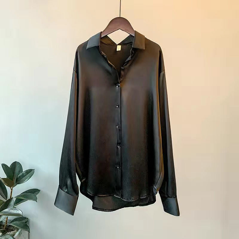 Valentina | Elegante Camicia Bianca Donna in Seta con Dettagli Volant 1