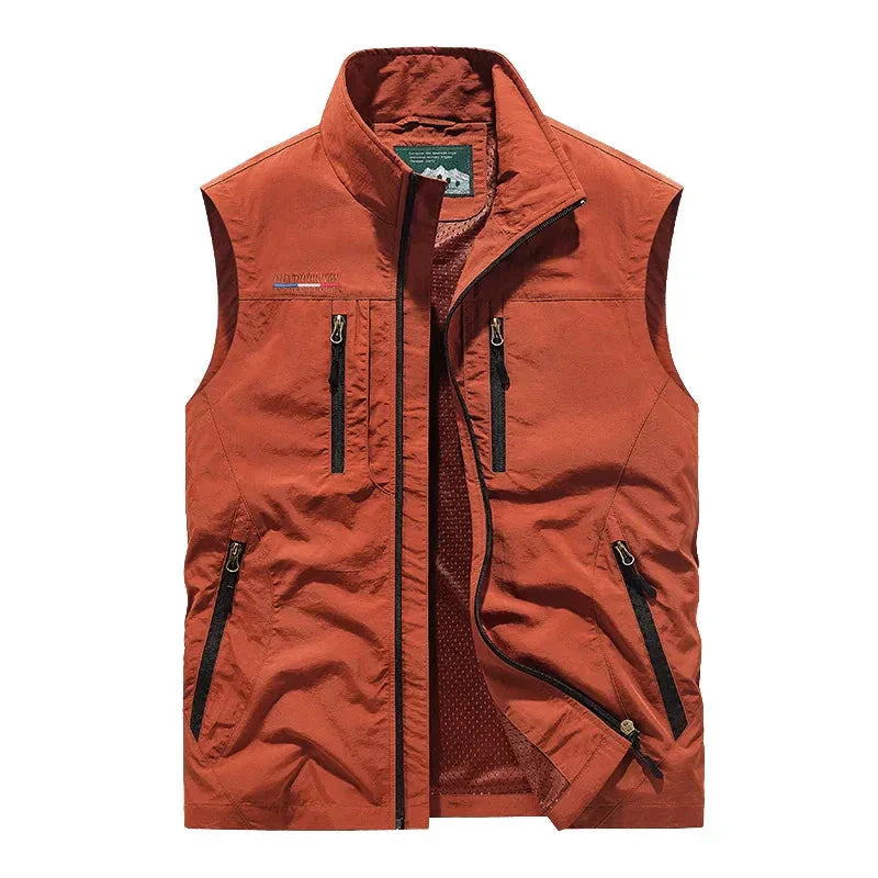 Gilet Uomo Imbottito Senza Maniche Classico