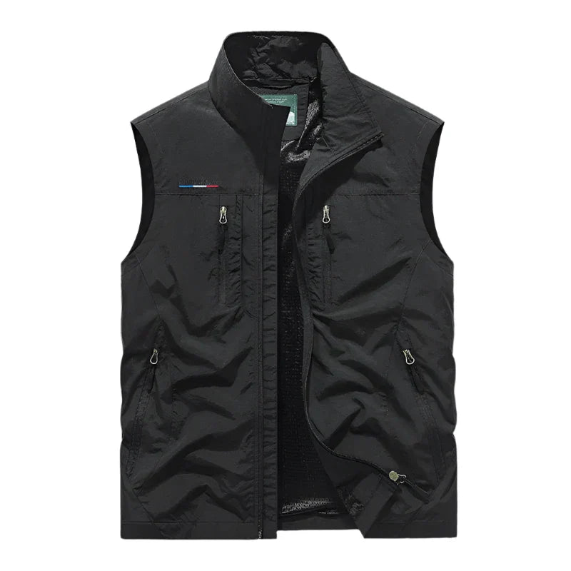 Gilet Uomo Imbottito Senza Maniche Classico