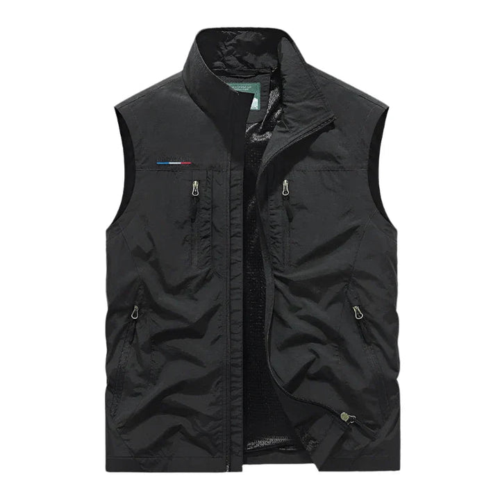 Gilet Uomo Imbottito Senza Maniche Classico