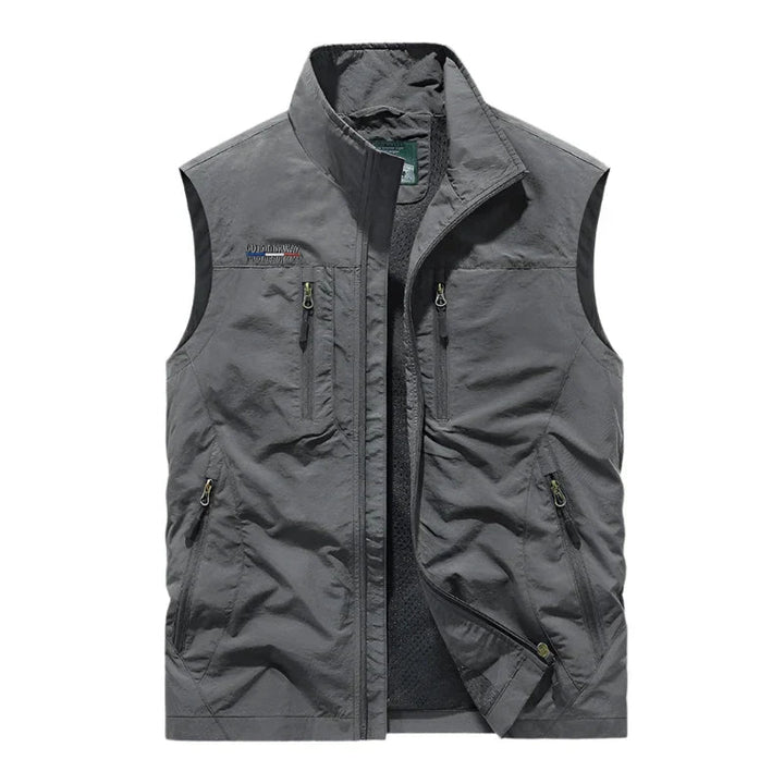 Gilet Uomo Imbottito Senza Maniche Classico