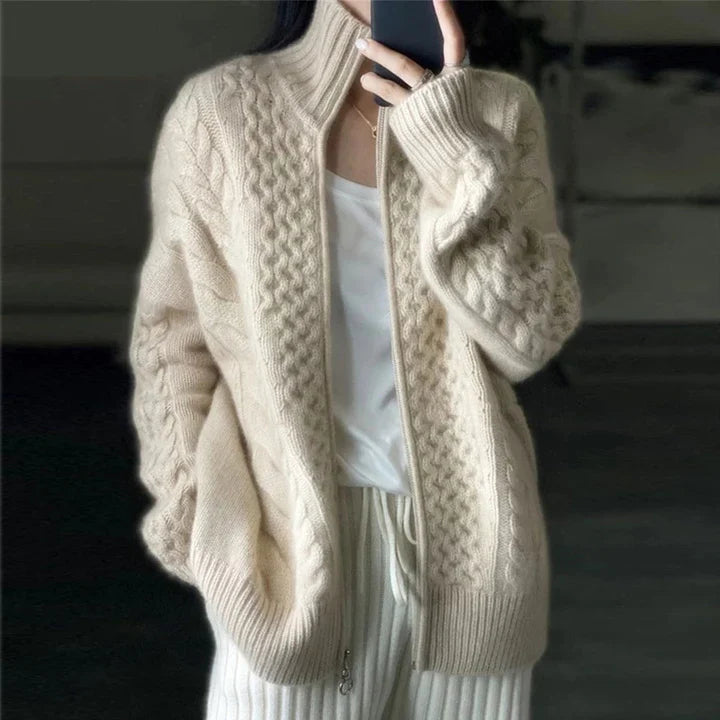 Cardigan Donna in Cashmere Morbido Vestibilità Classica - Vesarelli