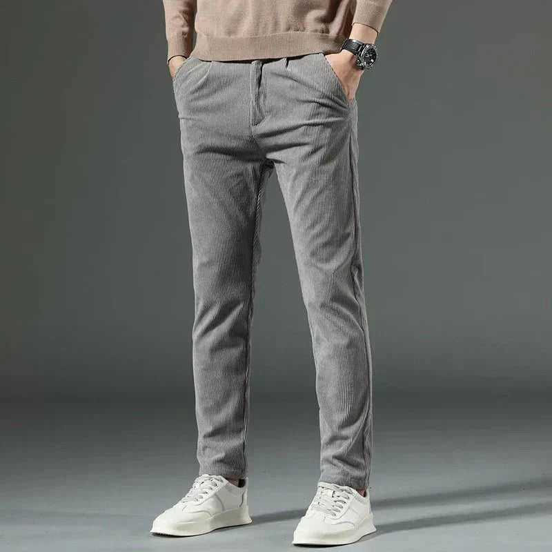 Pantaloni Uomo in Velluto a Coste Slim Fit - Vesarelli