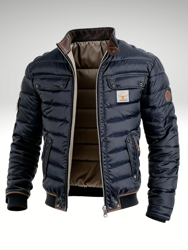 Vento | Elegante Giacca Invernale Uomo Imbottita per Vita Urbana 0