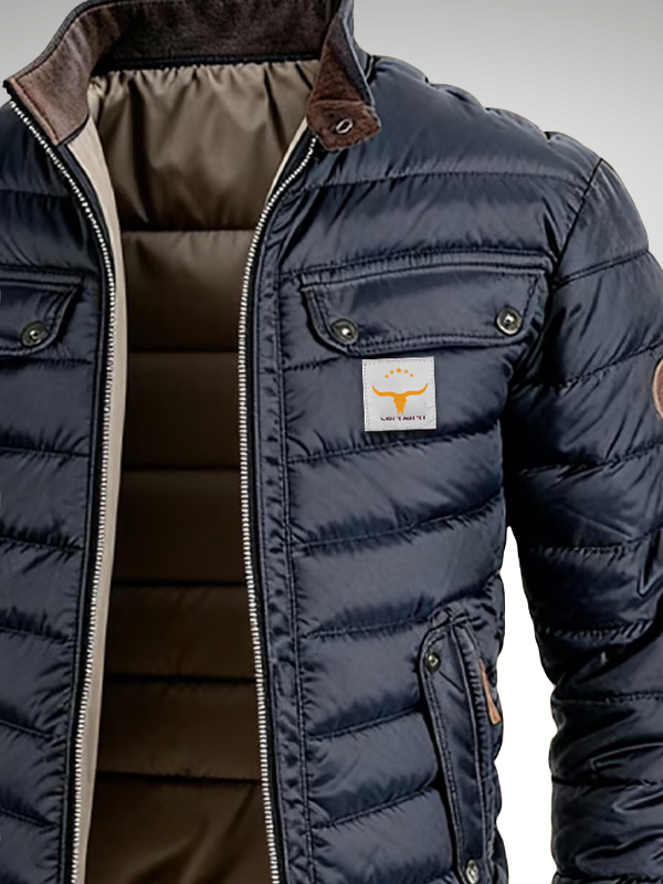 Vento | Elegante Giacca Invernale Uomo Imbottita per Vita Urbana 4