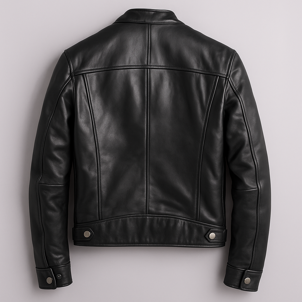 Vintaggio | Giacca Pelle Uomo Vintage Elegante 4