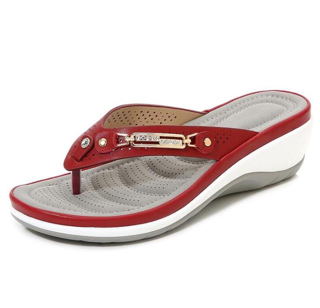 Infradito Donna Comode Tacco Basso Leggere Casual