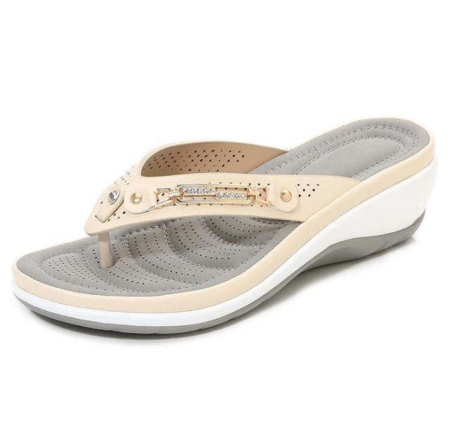 Infradito Donna Comode Tacco Basso Leggere Casual