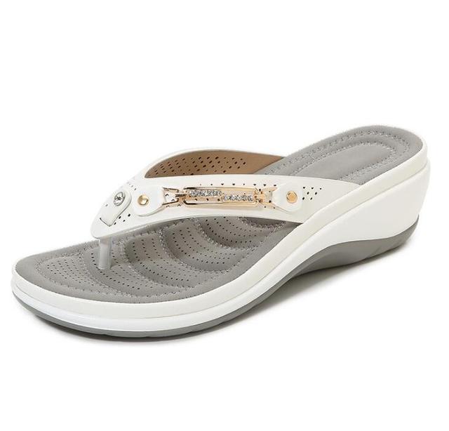 Infradito Donna Comode Tacco Basso Leggere Casual