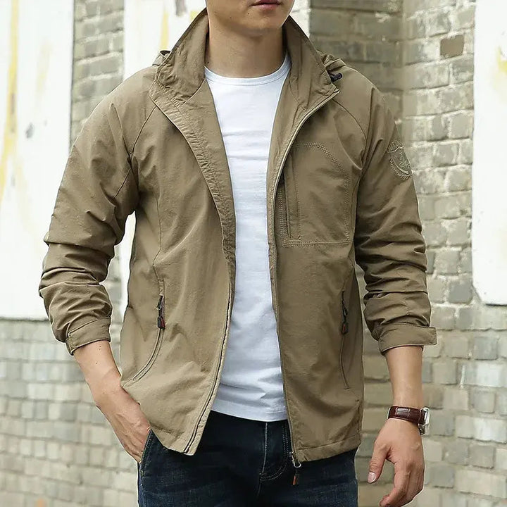 Giacca Uomo Casual Tessuto Leggero Autunnale - Vesarelli