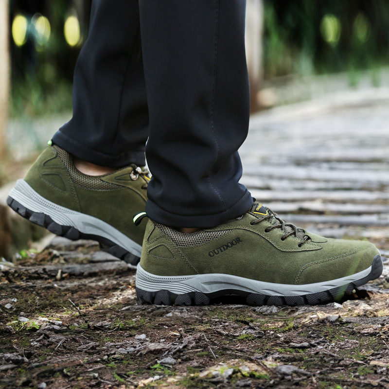 Scarpe Trekking Uomo Ortopediche Antiscivolo Leggere Comode - Vesarelli