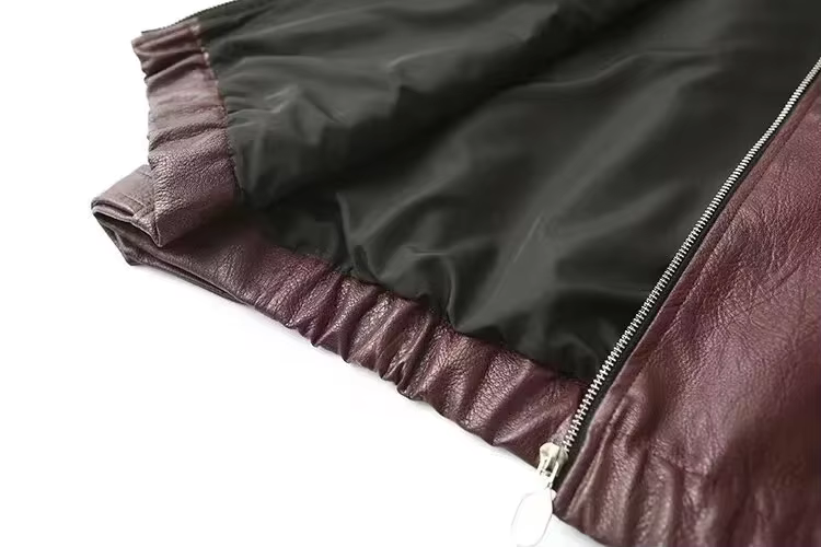 Giacca Uomo in Ecopelle Stile Classico Elegante