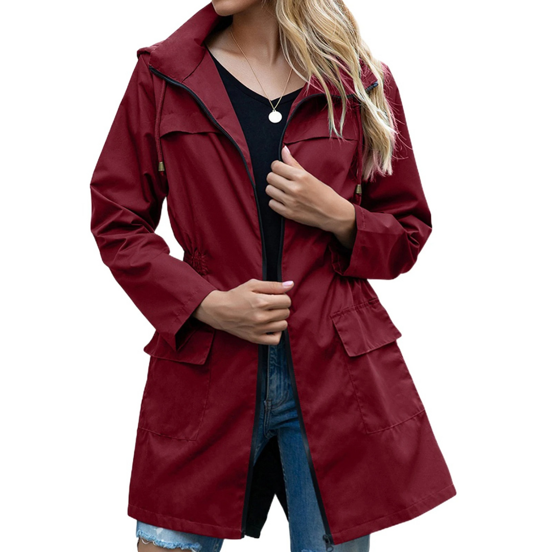 Giacca Impermeabile Donna Leggera Versatile per Attività Outdoor