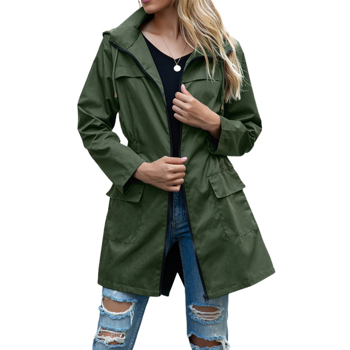 Giacca Impermeabile Donna Leggera Versatile per Attività Outdoor