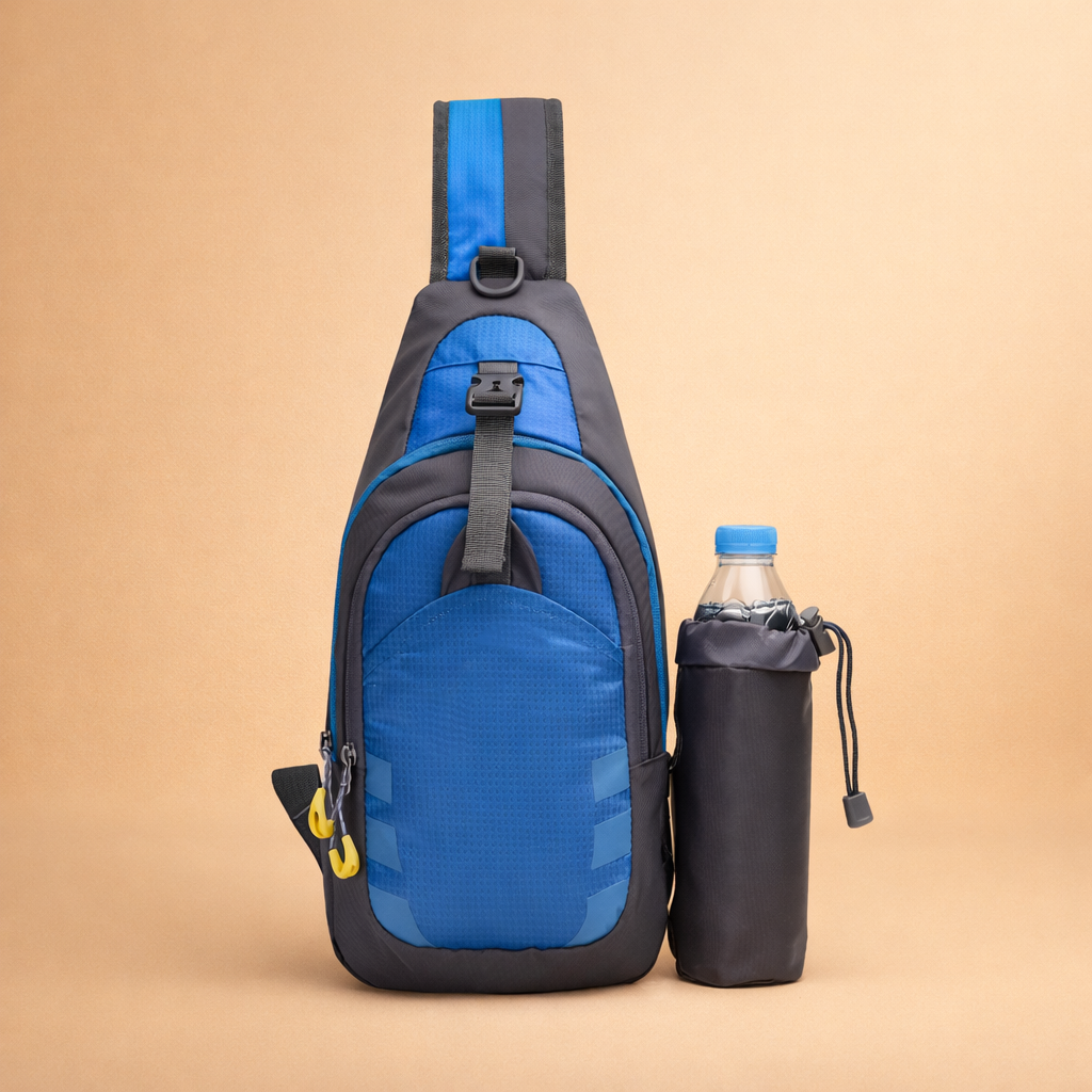 Zaino Uomo Impermeabile Tracolla Tutte le Stagioni Outdoor