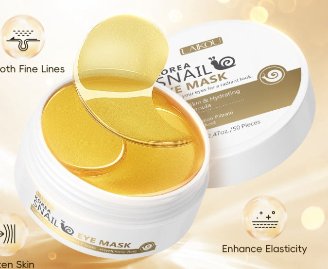 Maschera Occhi Unisex Gel Lumaca Antigonfiore Relax - Vesarelli