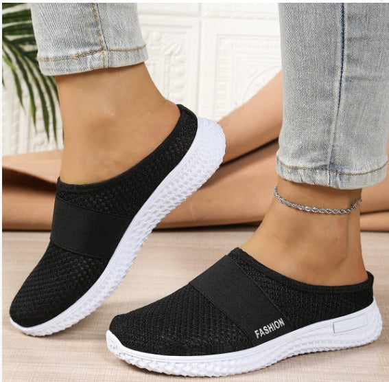 Sneakers Slip-On Donna Estive Chiusura Velcro Comoda - Vesarelli