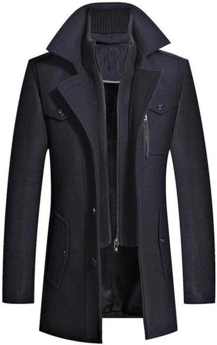 Cappotto Uomo in Lana Estivo Stile Elegante - Vesarelli