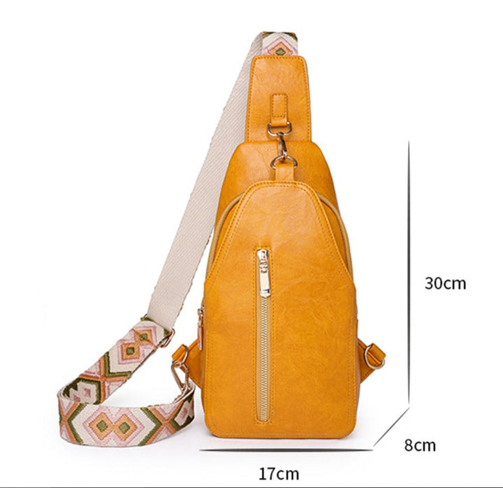 Borsa a Tracolla Donna Trapuntata Antifurto Stile Casual