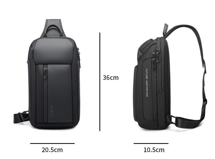 Zaino Business Unisex Impermeabile Porta USB per Laptop