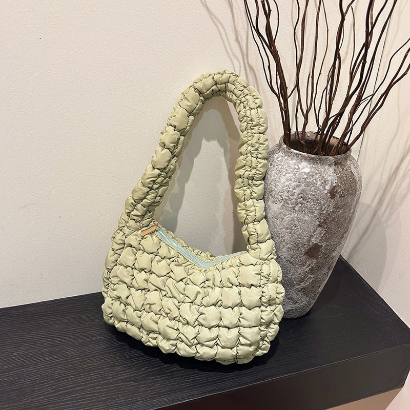 Borsa Tracolla Donna in Nylon Leggera Portaoggetti