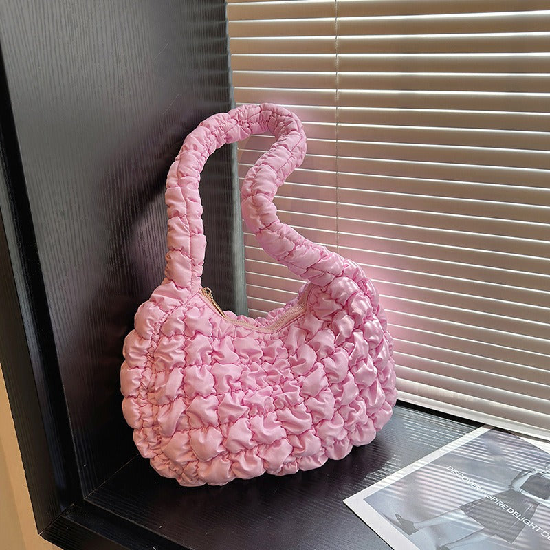 Borsa Tracolla Donna in Nylon Leggera Portaoggetti