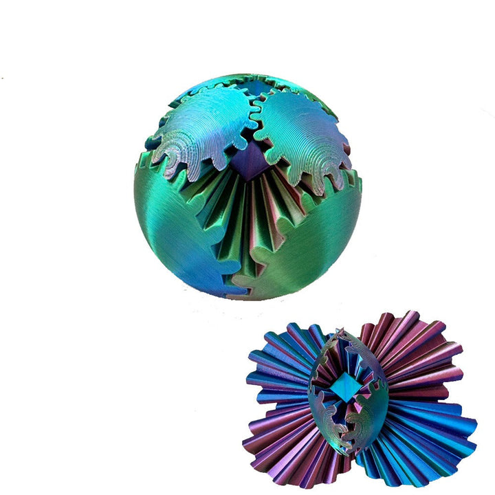 Giocattolo Antistress Steampunk Rotante a Forma di Sfera