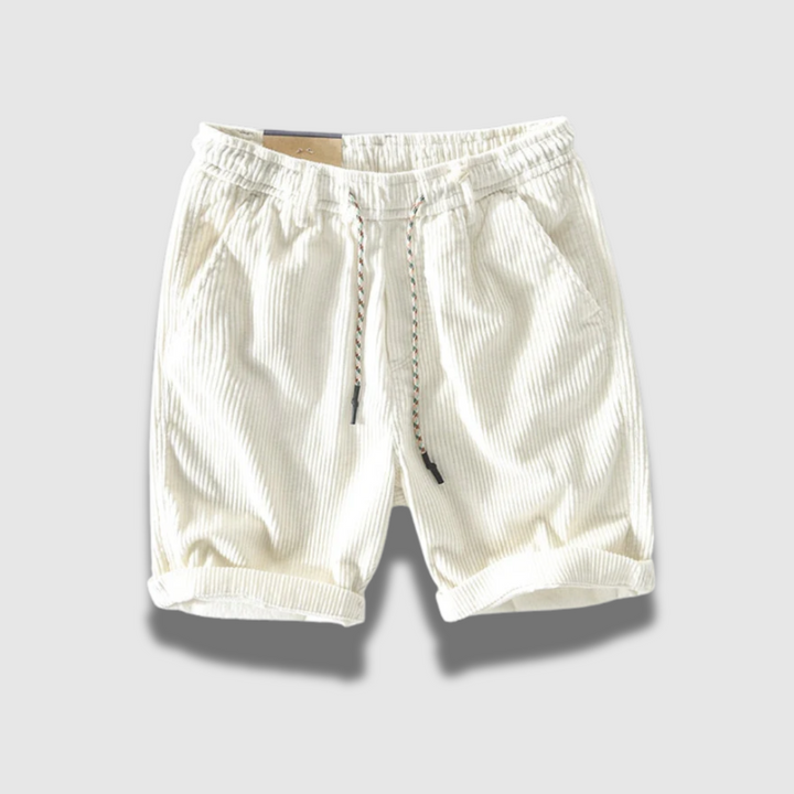 Pantaloncini Uomo in Velluto a Coste Morbidi e Traspiranti