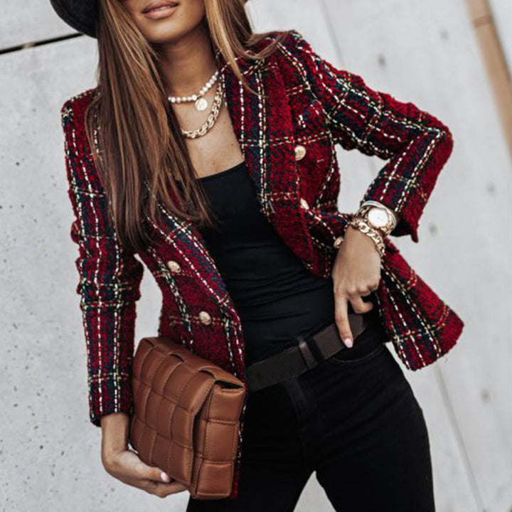 Blazer Donna Elegante Vestibilità Classica