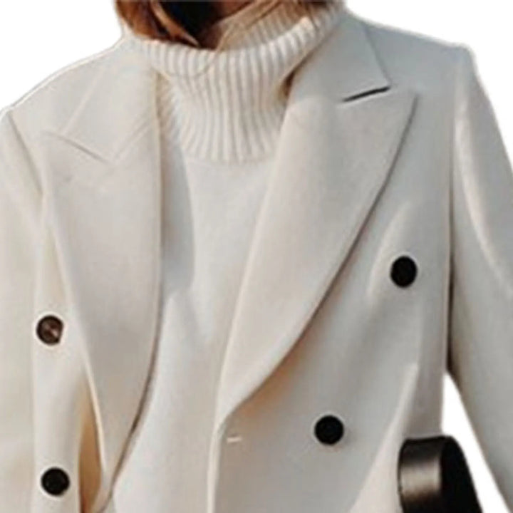 Cappotto Donna in Lana Stile Elegante