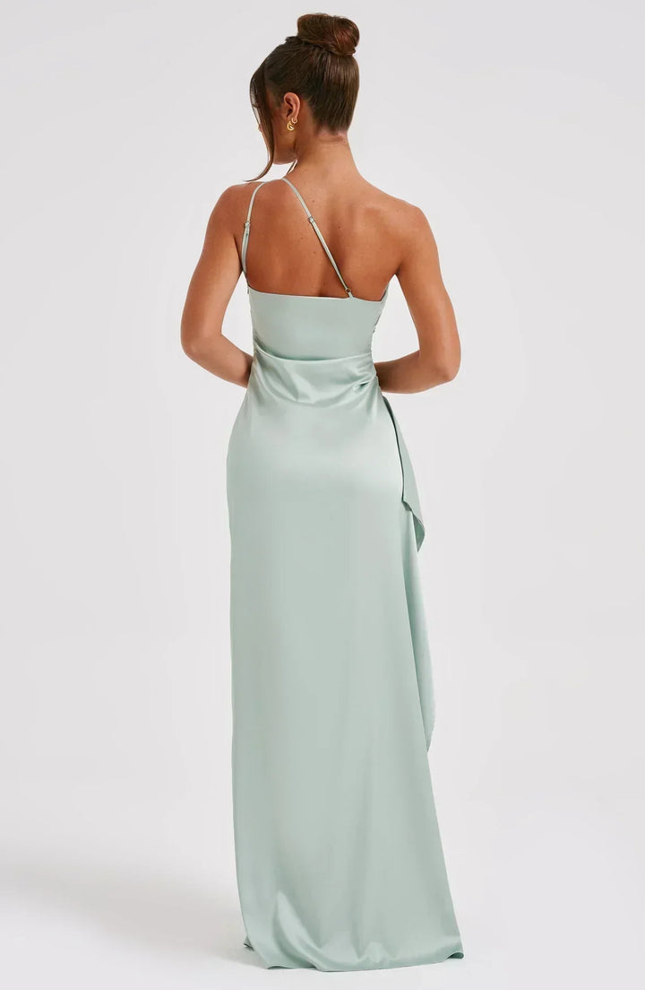 Abito Cerimonia Donna Spacco Alto Elegante