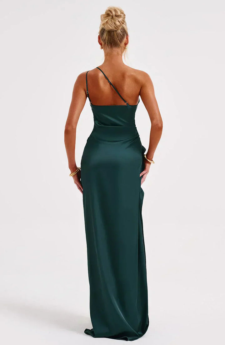 Abito Cerimonia Donna Spacco Alto Elegante