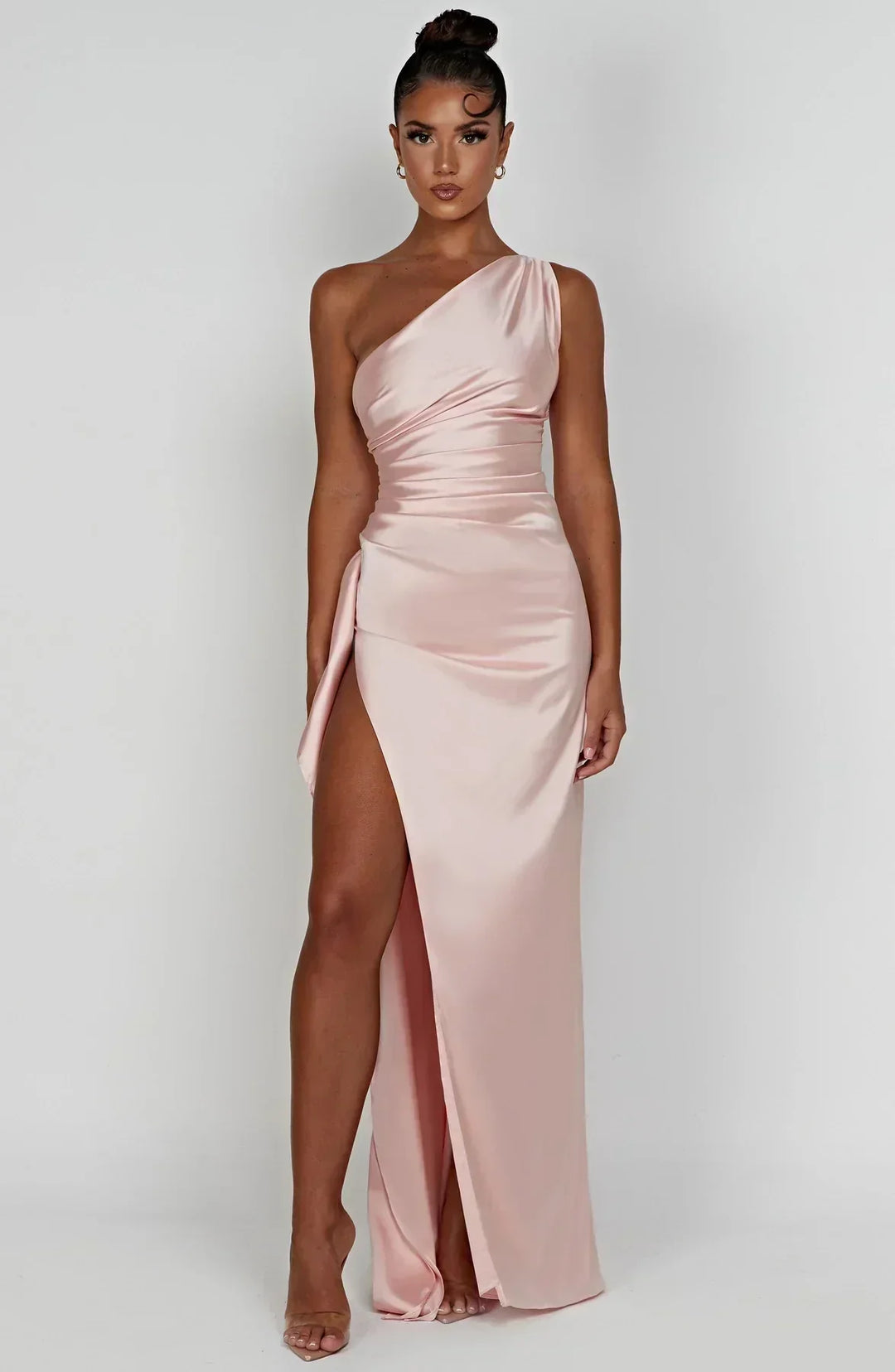 Abito Cerimonia Donna Spacco Alto Elegante