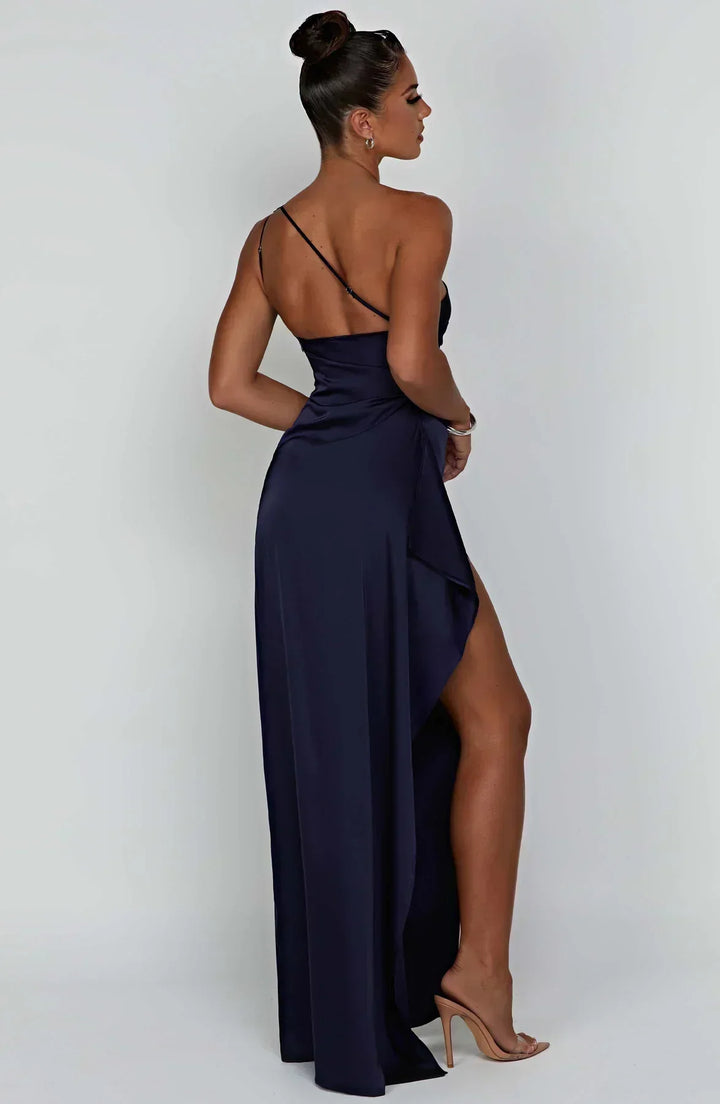 Abito Cerimonia Donna Spacco Alto Elegante