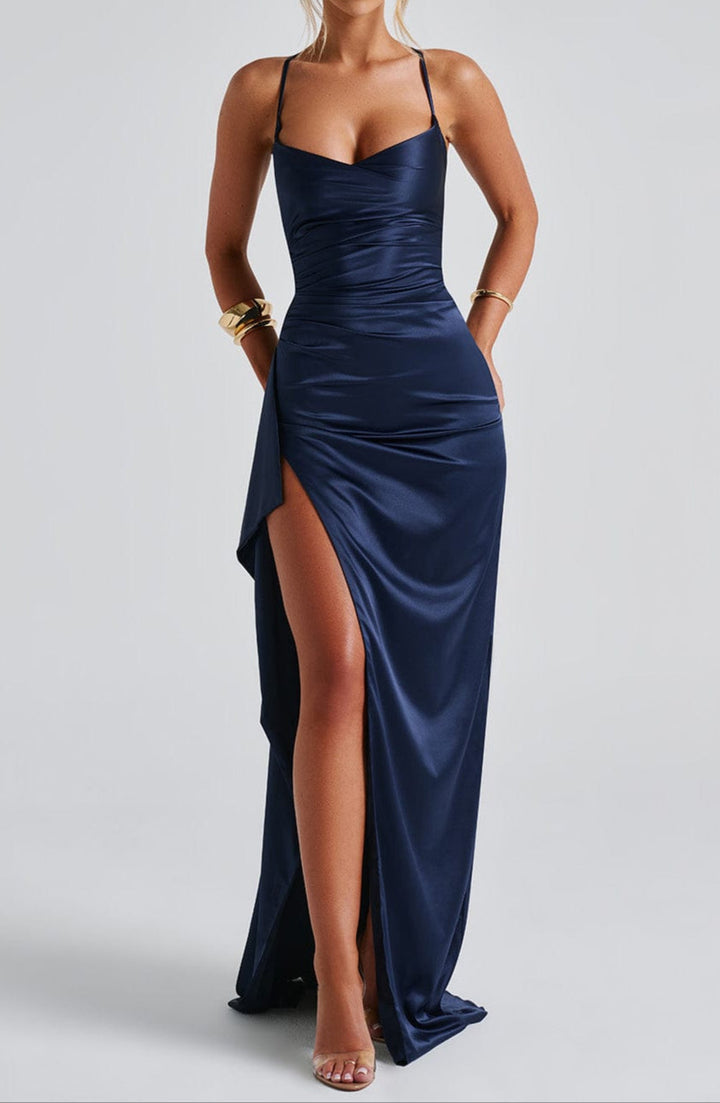 Abito Cerimonia Donna con Spacco Elegante