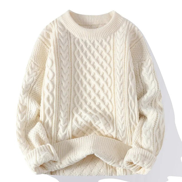 Maglione Uomo Vintage in Lana Caldo Stile Retrò