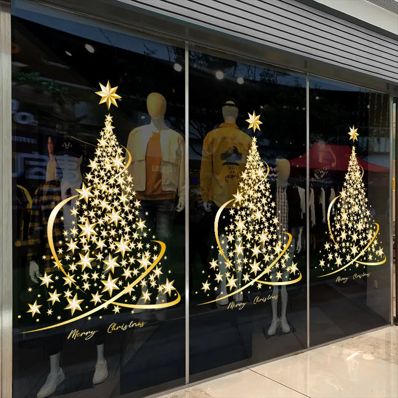 XmasDecorSticks | Adesivi per finestre per feste in casa 4