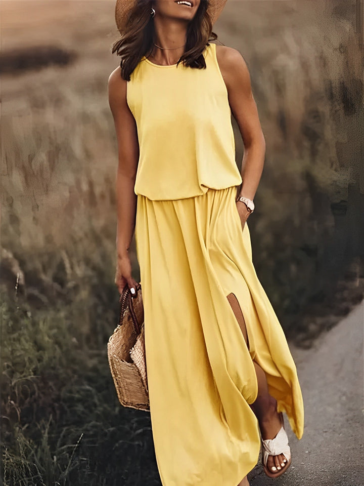 Abito Estivo Donna Elegante Semplice Senza Tempo - Vesarelli