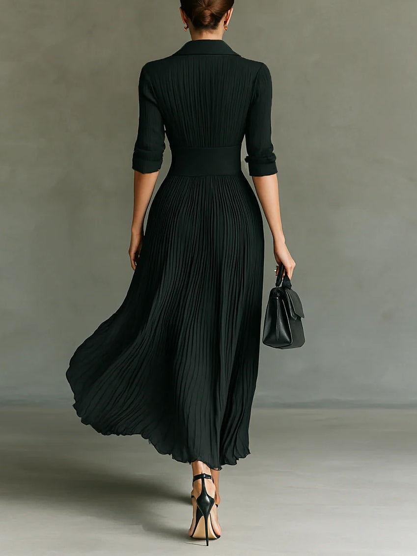 Abito Maxi Donna Elegante Tessuto Morbido Aderente