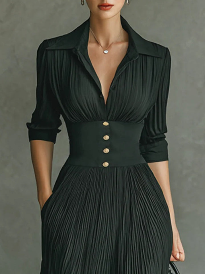 Abito Maxi Donna Elegante Tessuto Morbido Aderente