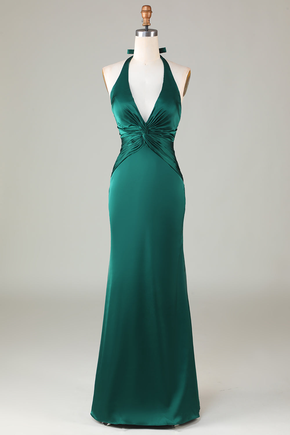 Abito Cerimonia Donna Elegante Scollo Classico
