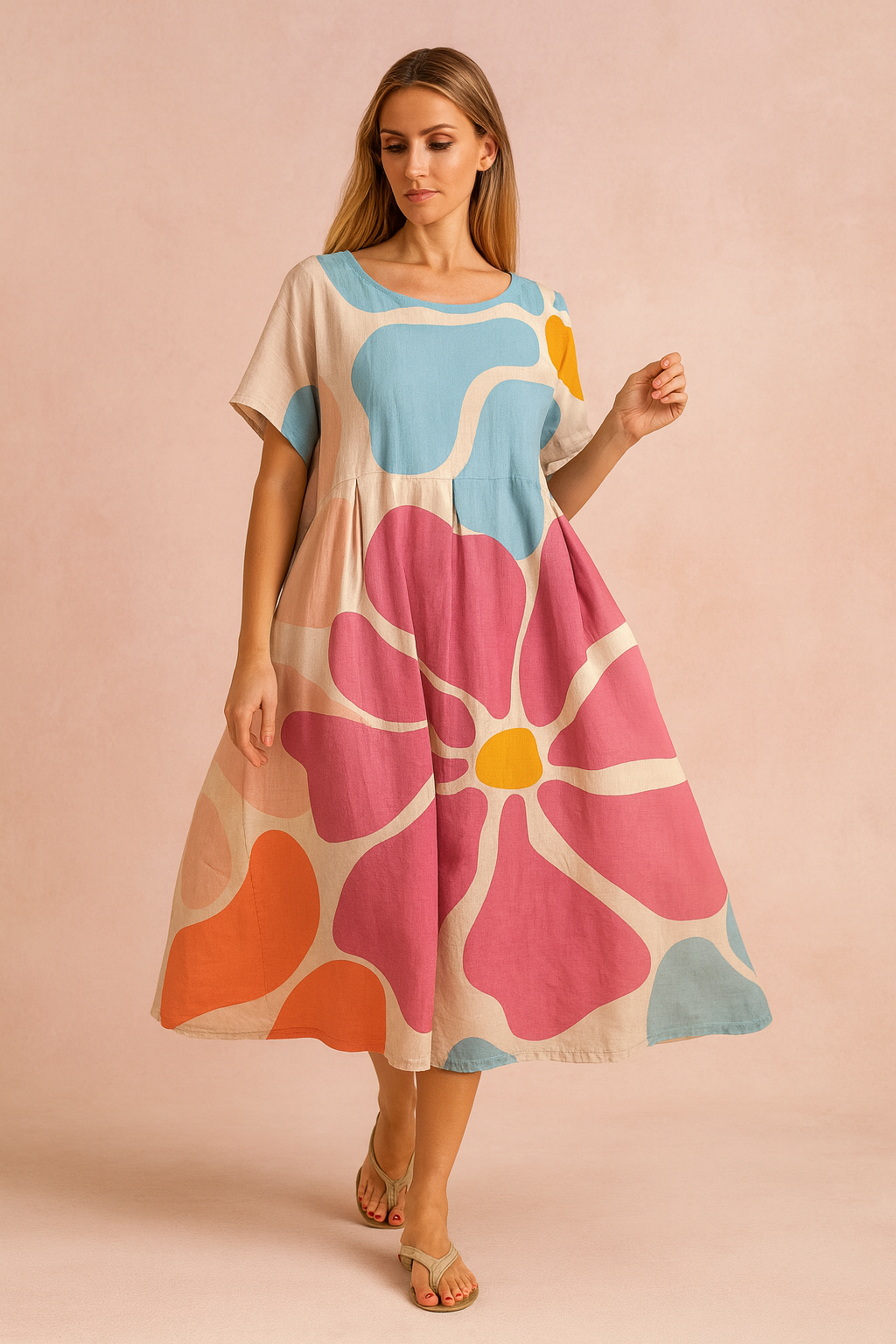 Abito Donna Elegante e Casual Vestibilità Regolare - Vesarelli