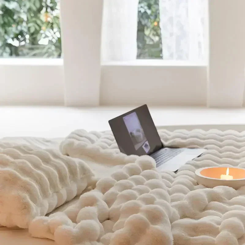 Coperta Morbida in Tessuto Accogliente Unisex